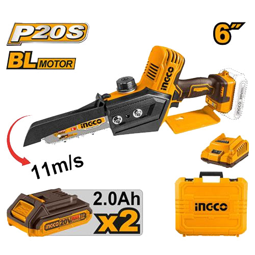 Ingco CGSLI20688 Cordless Pruner Saw 6"