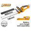 Ingco CHTLI20018 LI-ION Hedge Trimmer 20V (Bare)
