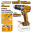 Ingco CIDLI209681 Cordless Impact Drill 20V 96Nm