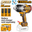 Ingco CIWLI201351 Cordless Impact Wrench 20V 1350Nm