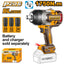 Ingco CIWLI201751 Cordless Impact Wrench 20V 1750Nm