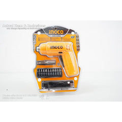 Ingco CSDLI0402 4V Li-Ion Cordless Screwdriver [SS] - KHM Megatools Corp.