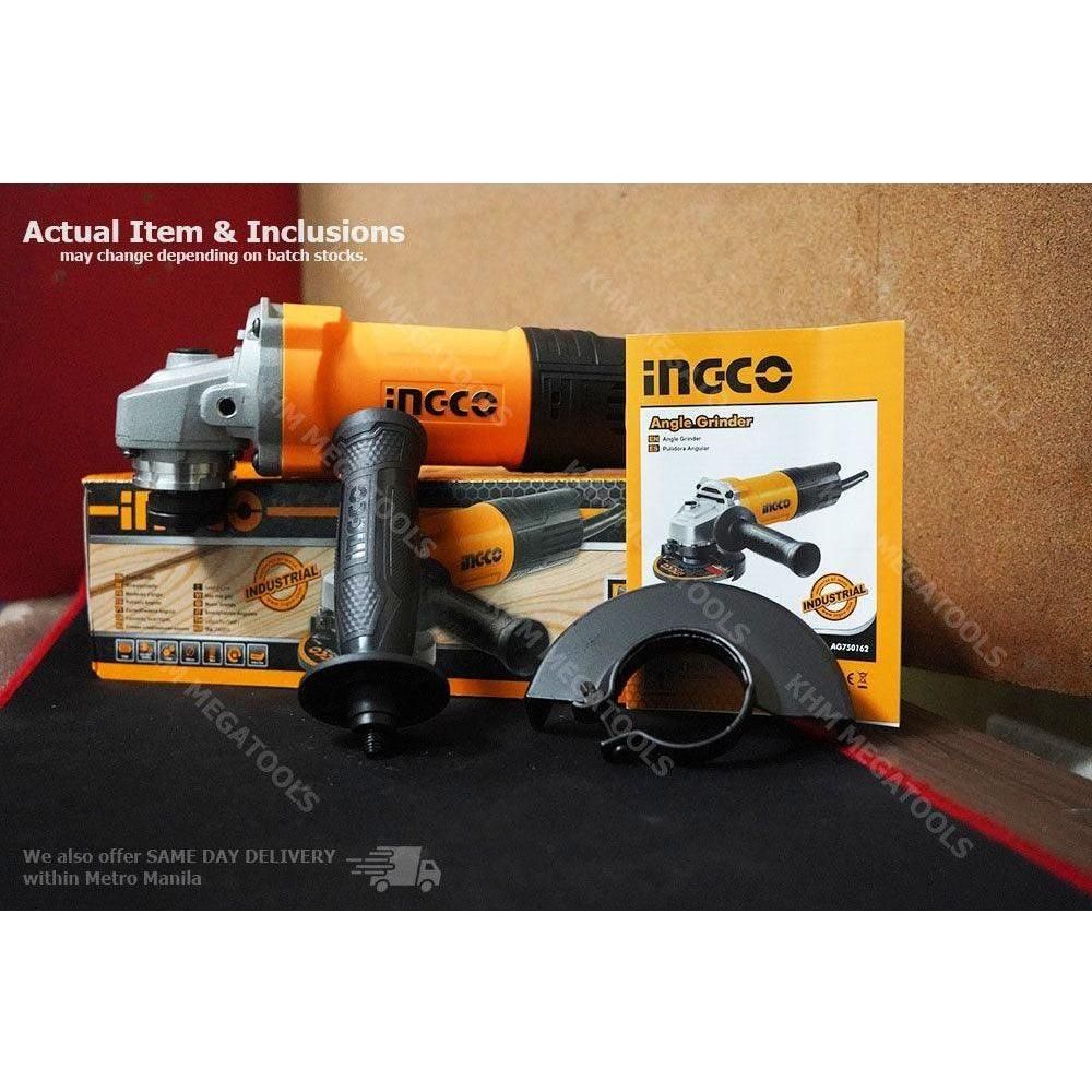 Ingco AG750162 / AG750282  Angle Grinder 4" 750W [SS] Secondary image