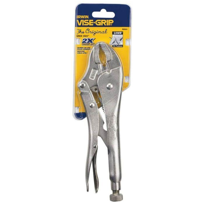 Irwin ViseGrip® Curved Jaw Locking Pliers + Wire Cutters | Irwin by KHM Megatools Corp. Main image