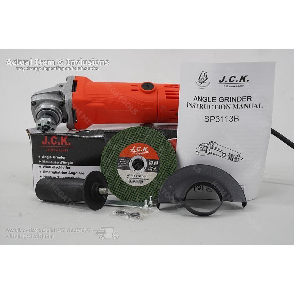 JC Kawasaki SP3113B Angle Grinder 4" 650W Secondary image