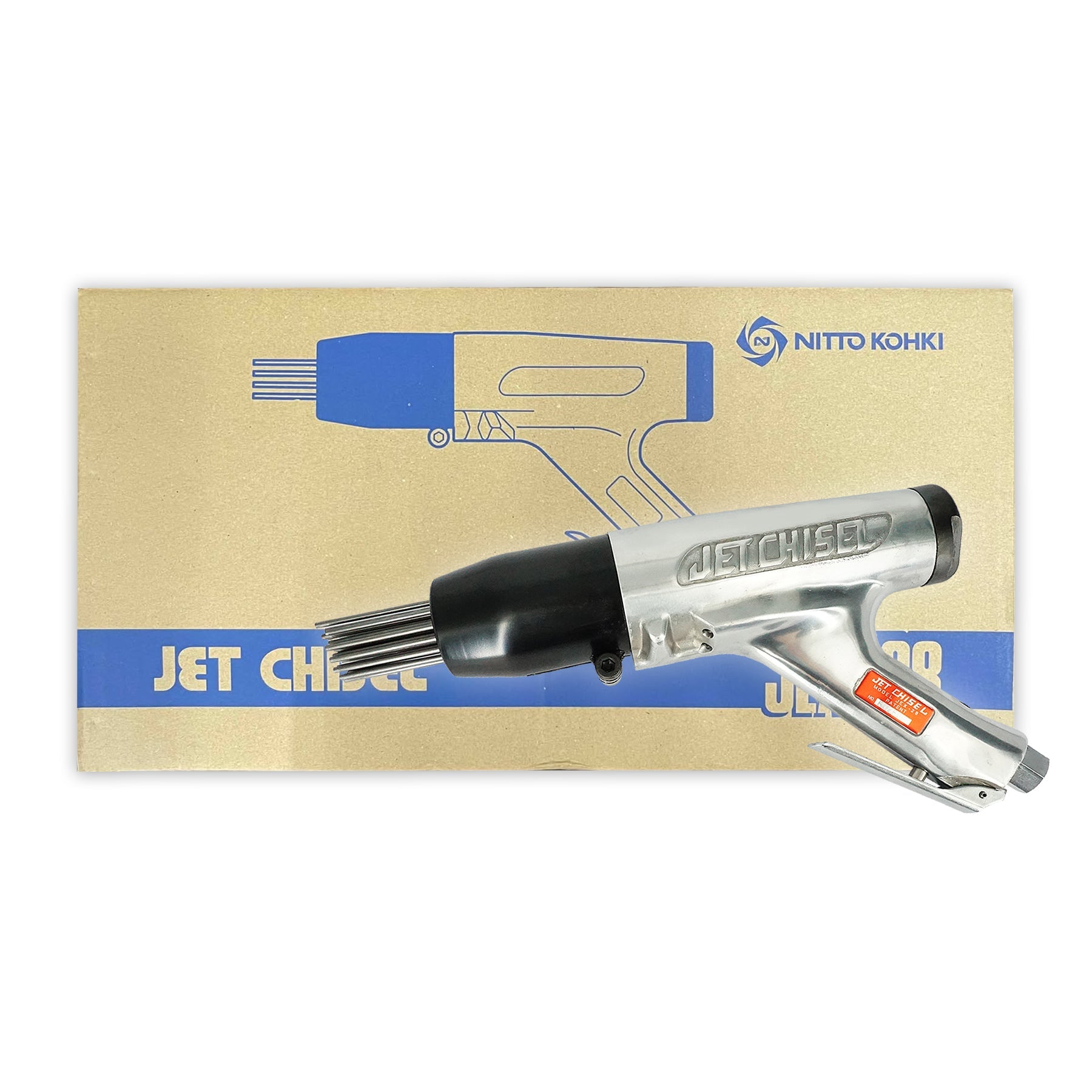Nitto Kohki JEX-28 CE Pneumatic Air Jet Chisel / Needle Scaler (Heavy Duty) Secondary image