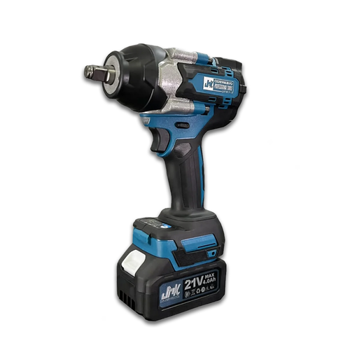 JR Kawasaki JRKCIW21V Cordless Lithium Brushless Impact Wrench [Kit]