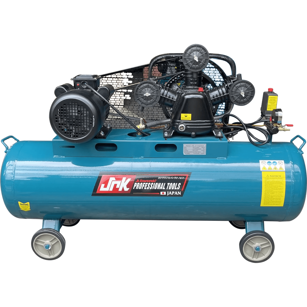 JR Kawasaki JRKHAC-150L 4HP Belt Driven Air Compressor - KHM Megatools Corp. Main image