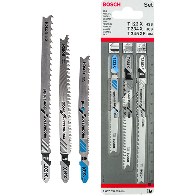 Bosch 3in1 Jigsaw Blade Progressor Blade (For Wood/Metal/PVC) [2607010515] - KHM Megatools Corp. Main image