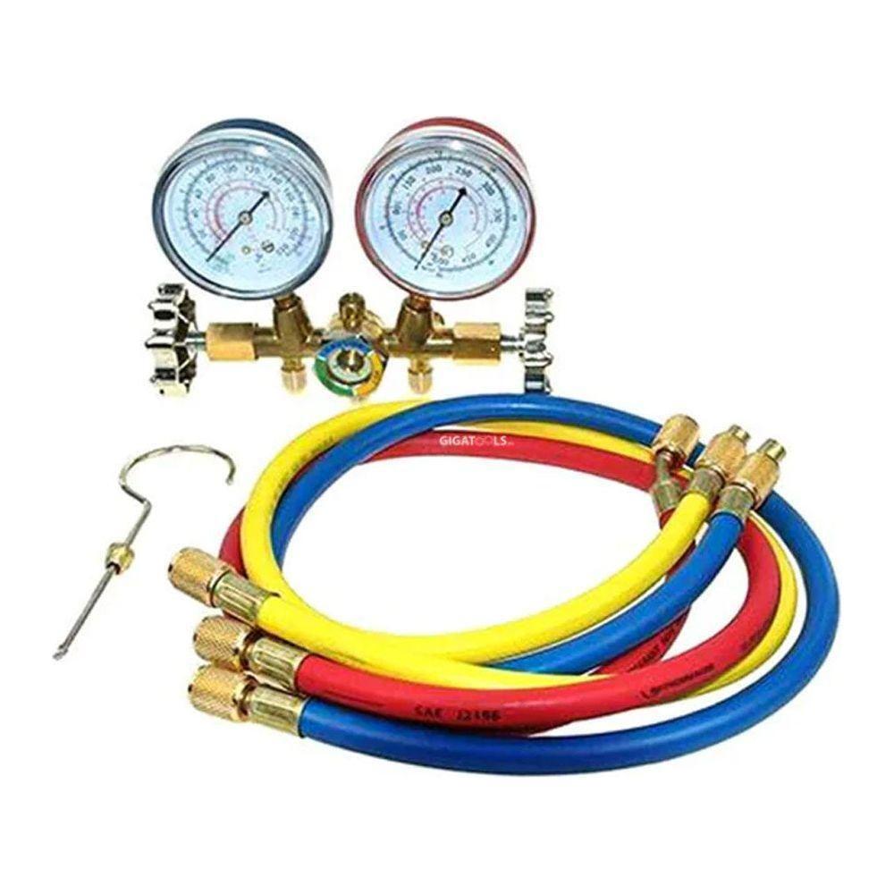 Asian First CT-236GSKS Brass Manifold Gauge for R-12 | Asian First by KHM Megatools Corp. Main image