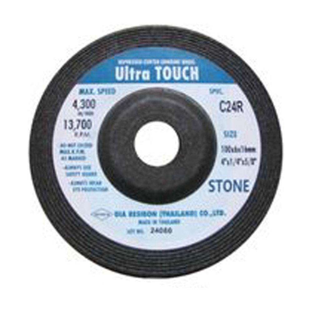Resibon UDCWR-100 Grinding Disc 4" for Stone (Depressed) | Resibon by KHM Megatools Corp. Main image