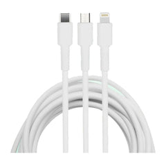 Omni ODC-333 USB Cable Type-A to Micro, Type-C, Lightning