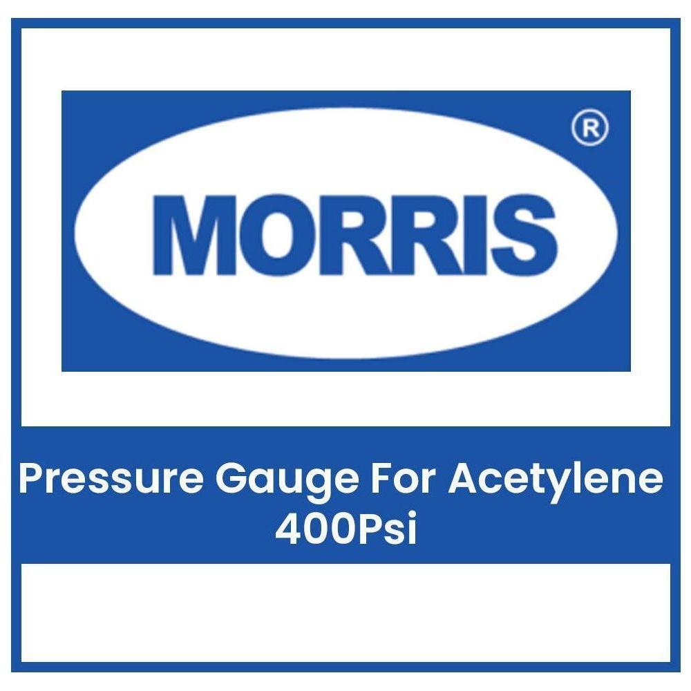 Morris Pressure Gauge For Acetylene 400Psi | Morris by KHM Megatools Corp. Main image