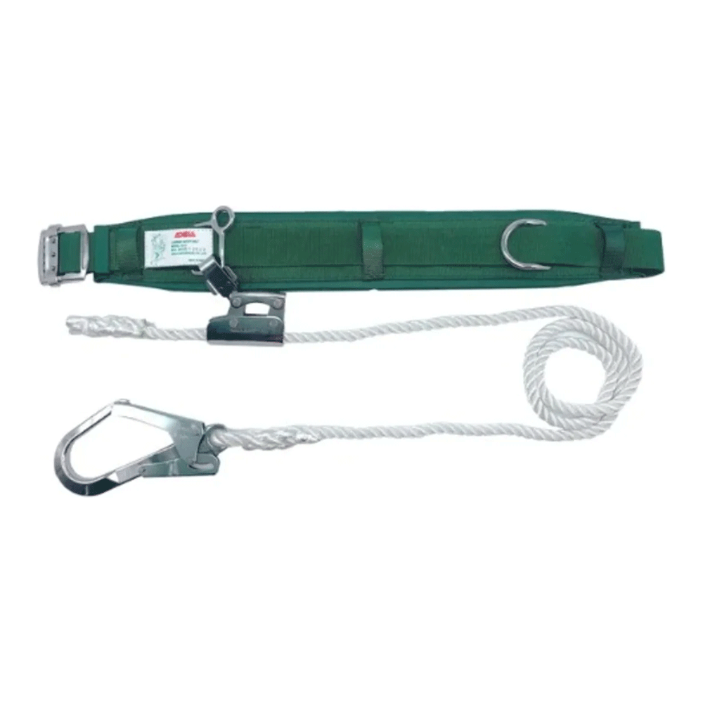 Adela H-37 Linemans Safety Belt with Rope and Lanyard Big Hook | Adela by KHM Megatools Corp. Main image