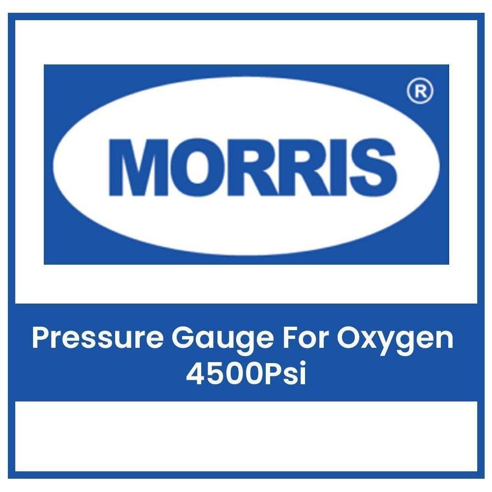 Morris Pressure Gauge For Oxygen 4500Psi | Morris by KHM Megatools Corp. Main image