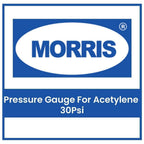 Morris Pressure Gauge For Acetylene 30Psi | Morris by KHM Megatools Corp.