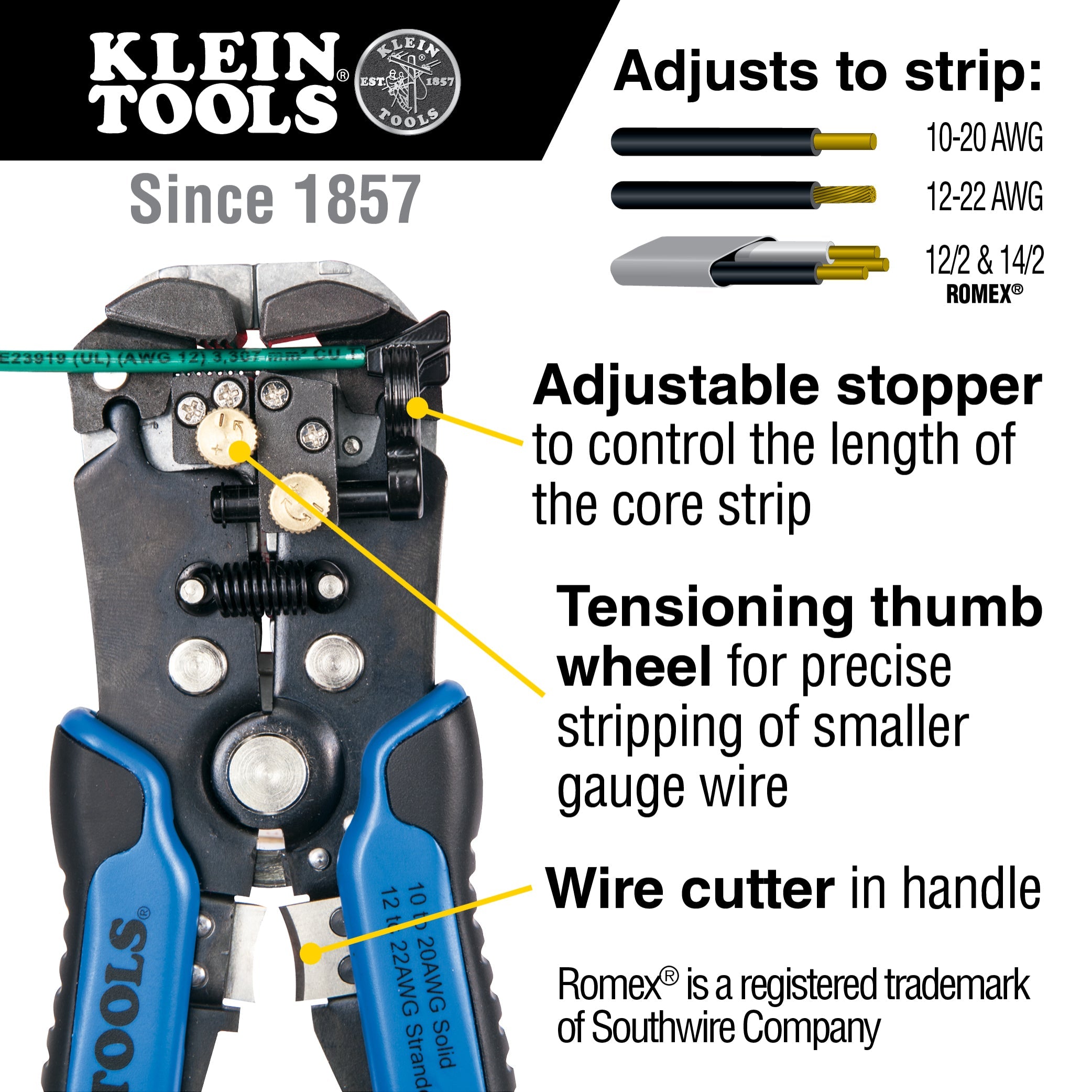 Klein 11061 Auto Wire Stripper - ToolsSavvy.ph