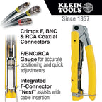 Klein VDV211-048 Multi-Connector Compression Crimper - ToolsSavvy.ph