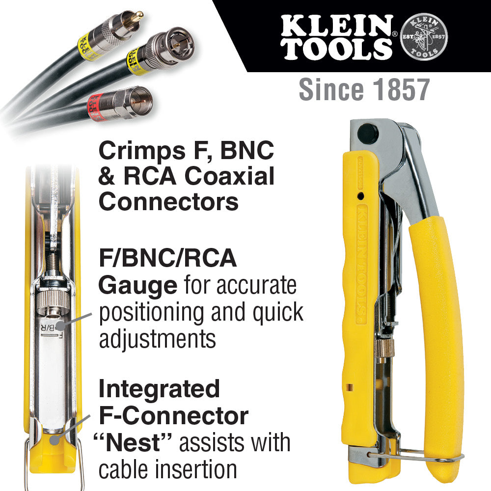 Klein VDV211-048 Multi-Connector Compression Crimper - ToolsSavvy.ph