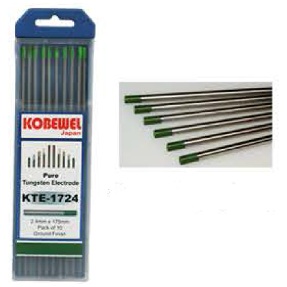Kobewel Pure Tungsten Electrode 10Pcs | Kobewel by KHM Megatools Corp. Main image