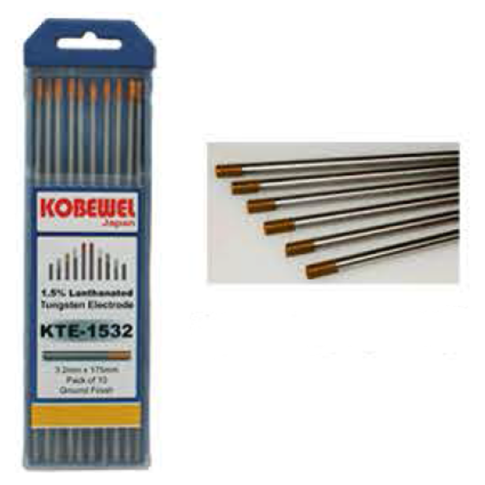 Kobewel Lanthanated Tungsten Electrode 10Pcs | Kobewel by KHM Megatools Corp. Main image