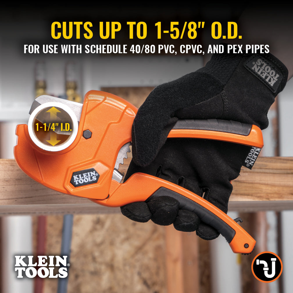 Klein 50063-3 Ratcheting PVC Cutter 1-1/4" - ToolsSavvy.ph