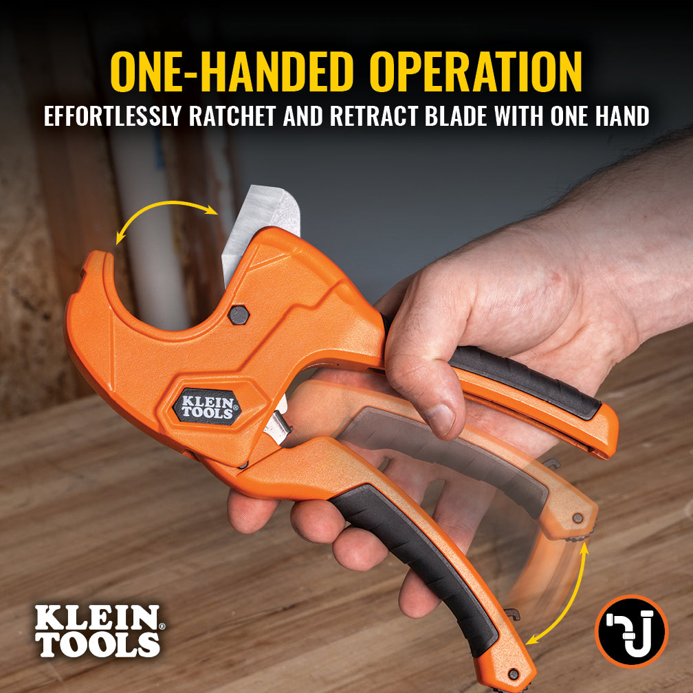 Klein 50063-3 Ratcheting PVC Cutter 1-1/4" - ToolsSavvy.ph