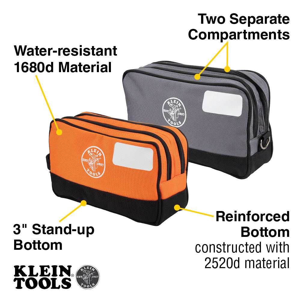Klein 55578-4 Double Zipper Bag 2packs - ToolsSavvy.ph