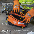 Klein 55582-4 Double Zipper Bag 10x6 - ToolsSavvy.ph