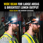 Klein 56308 Wide Beam Headlamp w/ Strap - ToolsSavvy.ph