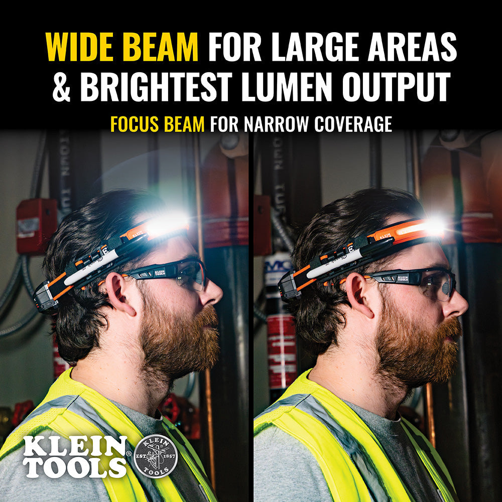 Klein 56308 Wide Beam Headlamp w/ Strap - ToolsSavvy.ph
