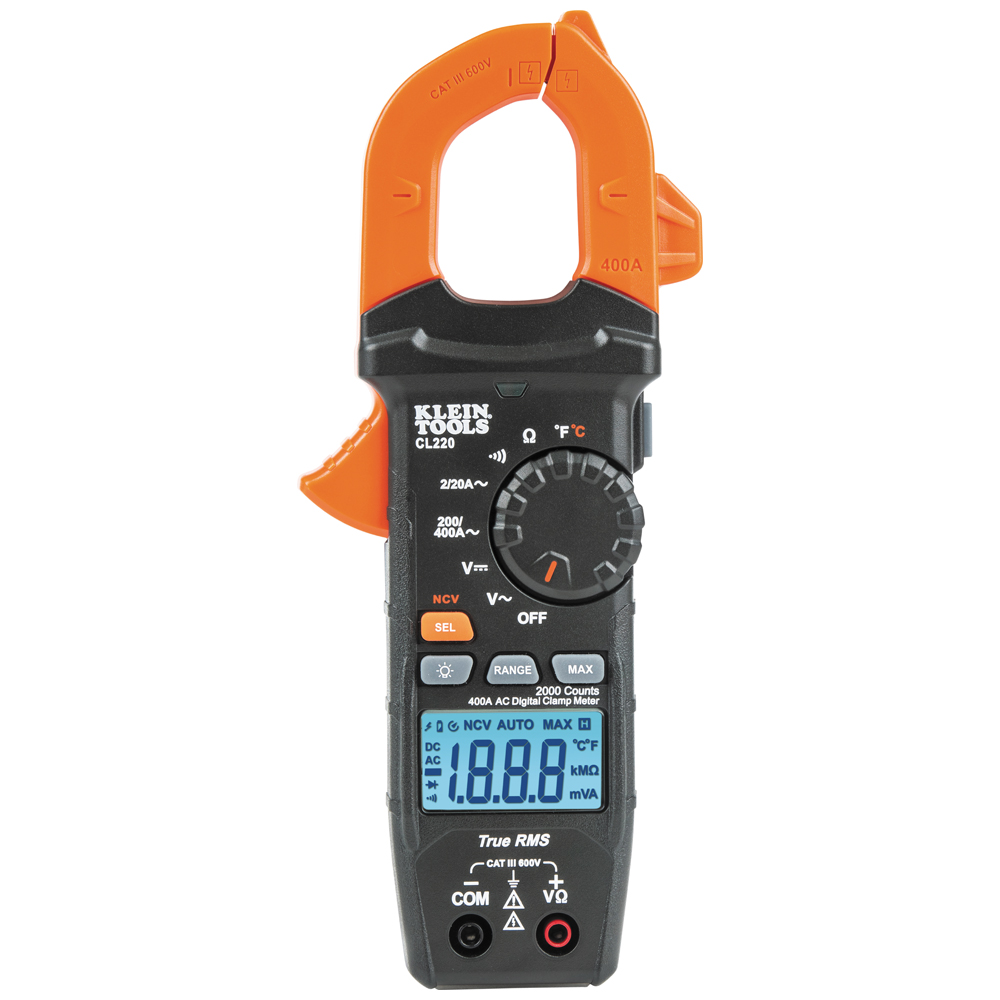 Klein CL220 Digital Clamp Meter / Tester - ToolsSavvy.ph