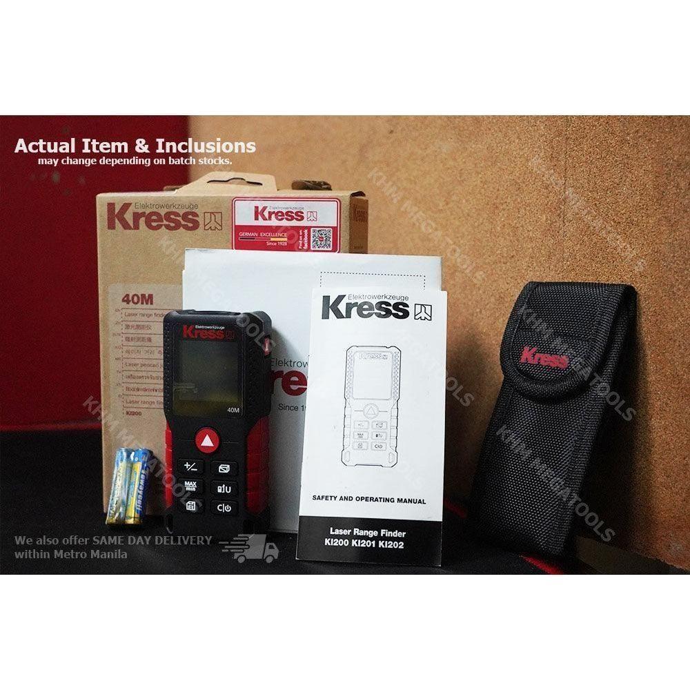 Kress KI202 Laser Distance Measure / Digital Rangefinder [100 meters] Secondary image