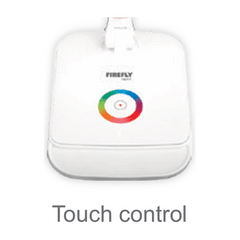 Firefly 60 LED Tricolor Desk Lamp with Multi-Color Night Light | Firefly by KHM Megatools Corp.