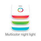 Firefly 60 LED Tricolor Desk Lamp with Multi-Color Night Light | Firefly by KHM Megatools Corp.