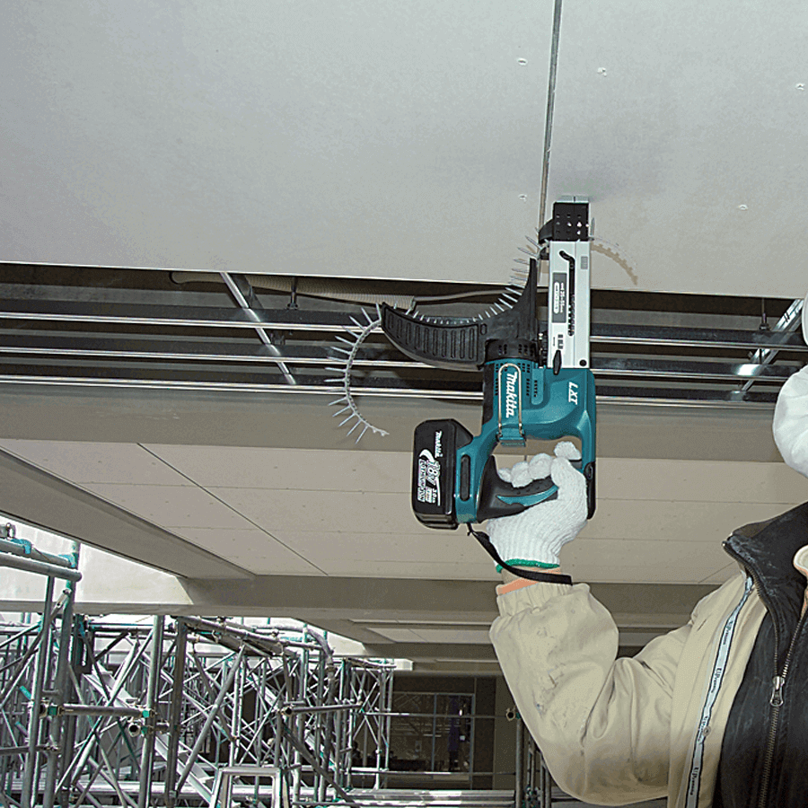 Makita DFR550Z 18V Cordless Auto Feed Screwdriver [Bare] (LXT) Secondary image