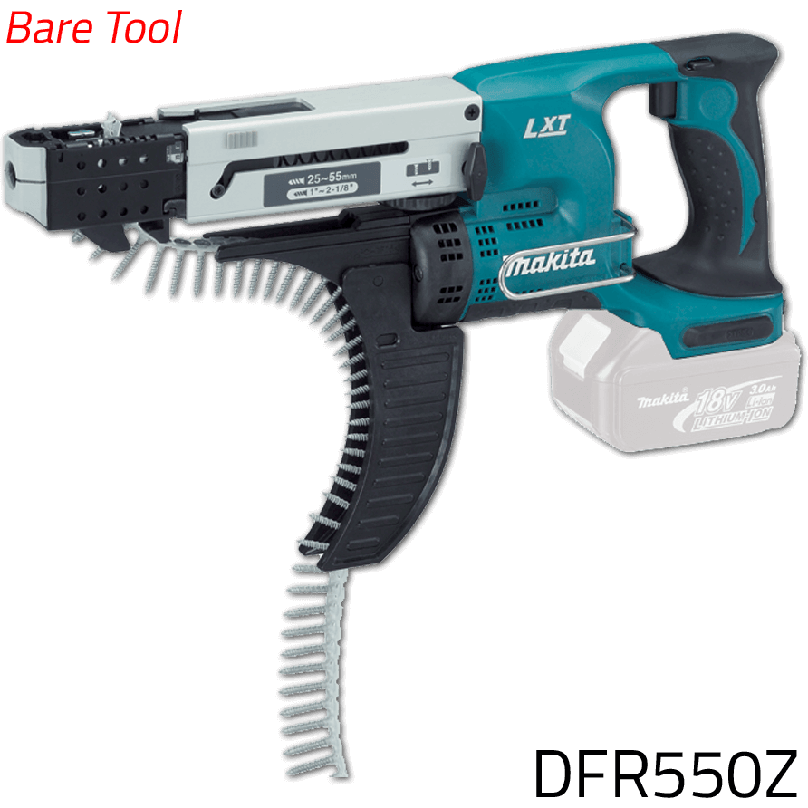 Makita DFR550Z 18V Cordless Auto Feed Screwdriver [Bare] (LXT) - KHM Megatools Corp. Main image