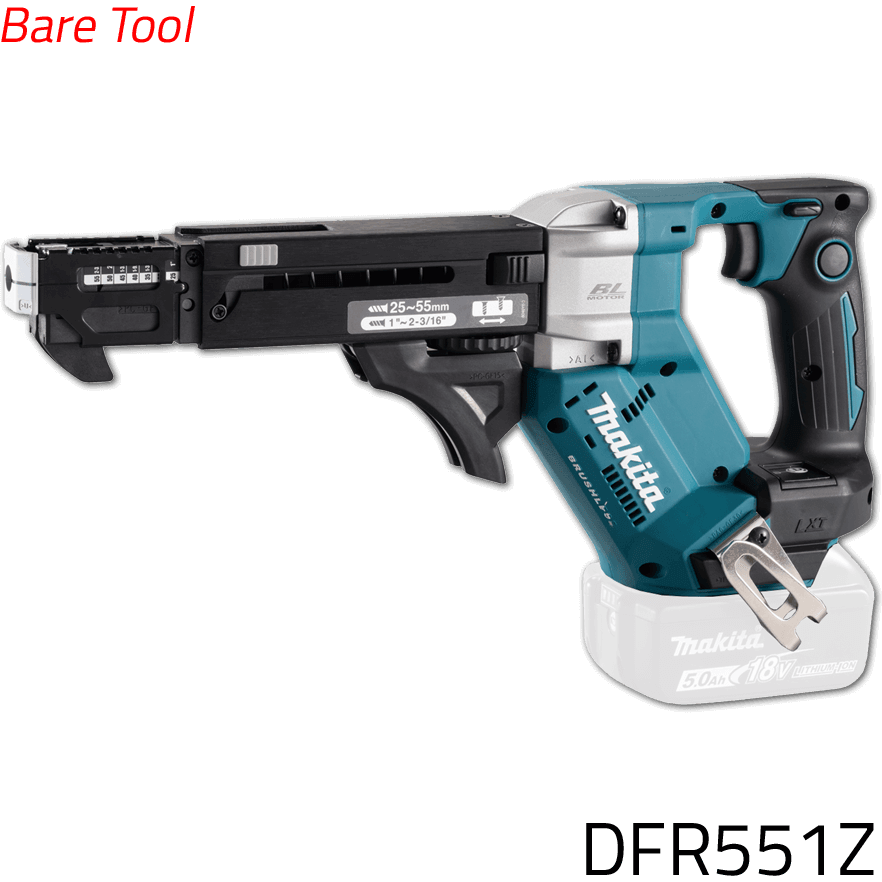 Makita DFR551Z 18V Cordless Auto Feed Screwdriver [Bare] (LXT) - KHM Megatools Corp. Main image