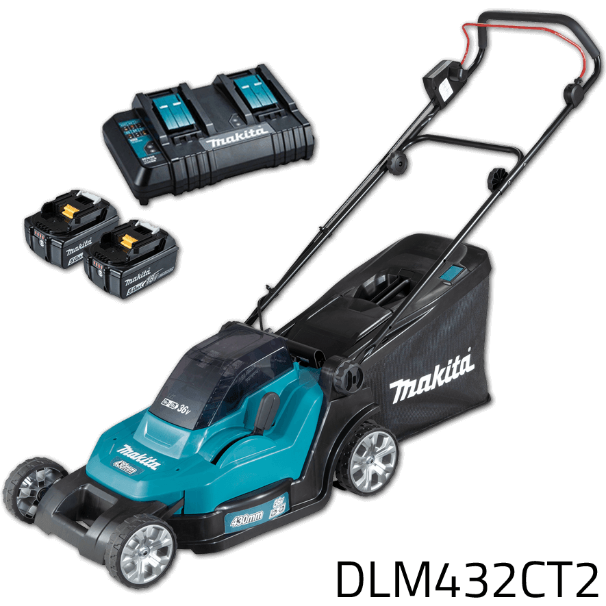 Makita DLM432CT2 36V Cordless Lawn Mower (LXT-Series) [Bare] | Makita by KHM Megatools Corp. Main image
