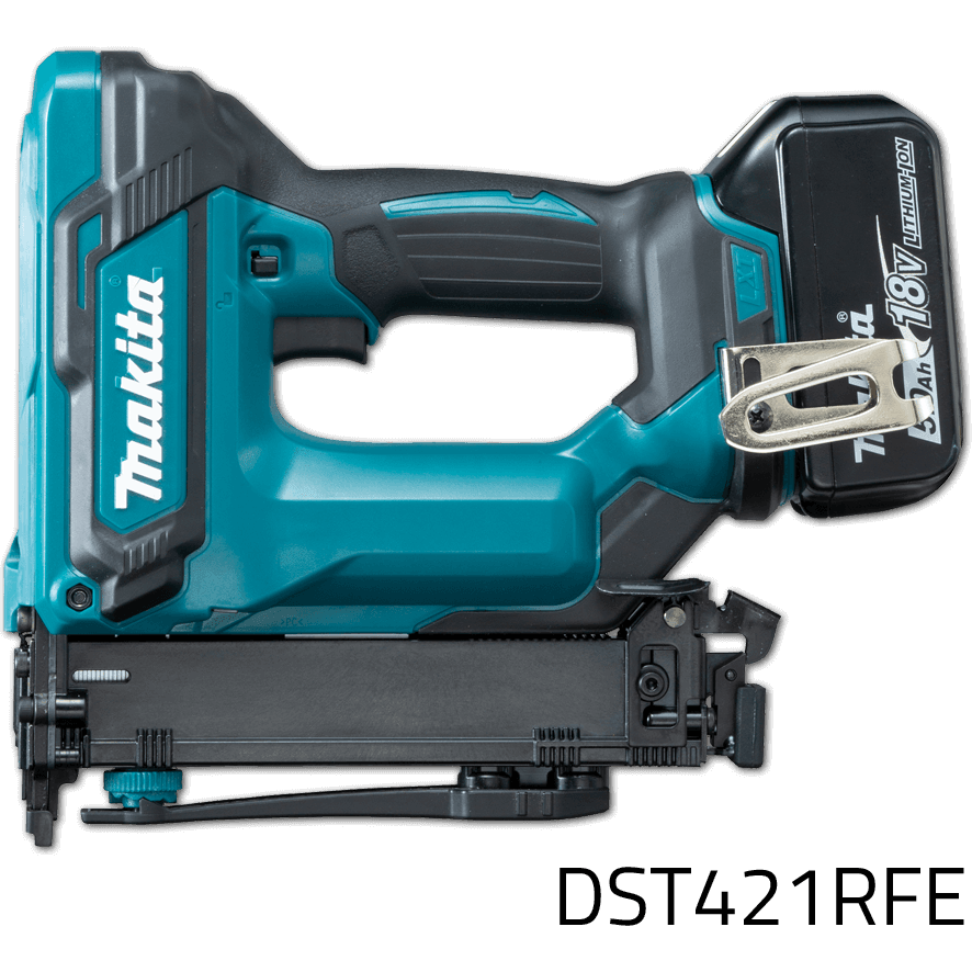 Makita DST421RFE Wire Cordless Stapler 18V LXT-Series [Kit] | Makita by KHM Megatools Corp. Main image