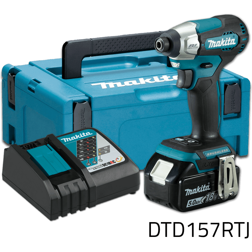 Makita DTD157RTJ Cordless Impact Driver (LXT Series) 40Nm | Makita by KHM Megatools Corp. Main image