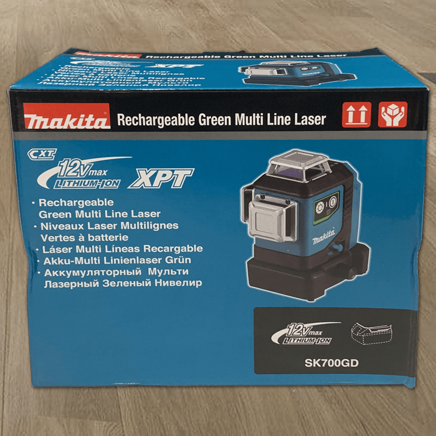 Makita SK700GD 12V Cordless Line Laser Level CXT (Green Laser) [Bare] Secondary image