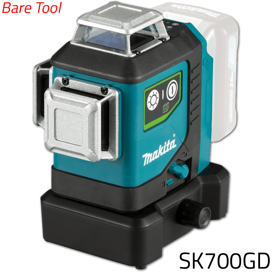 Makita SK700GD 12V Cordless Line Laser Level CXT (Green Laser) [Bare] | Makita by KHM Megatools Corp. Main image