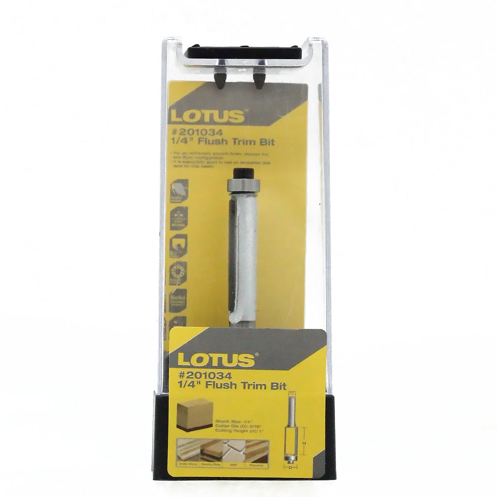 Lotus Flush Trim Bit 1/4" Secondary image