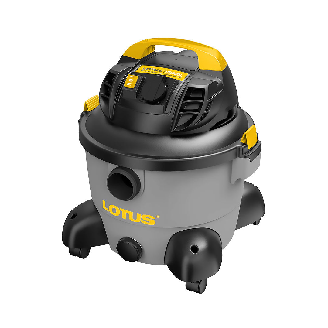 Lotus 69-214403 PRO Wet & Dry Vacuum Cleaner w/ Auto Socket 25L 1600W - ToolsSavvy.ph Main image