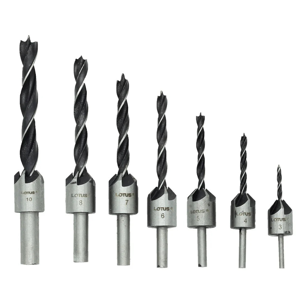 Lotus 7X LTXT700CSD/F Countersink Bit Flute Set - ToolsSavvy.ph