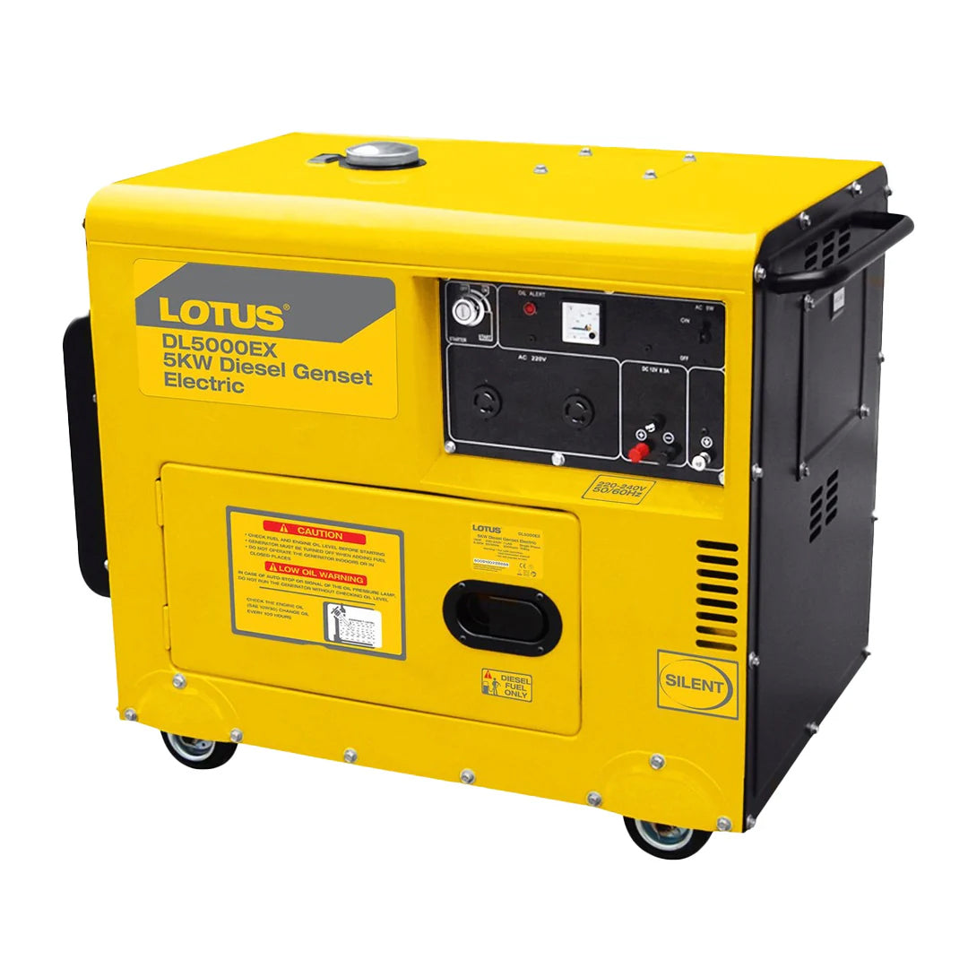 Lotus DL5000EX Diesel Generator 5KW - ToolsSavvy.ph