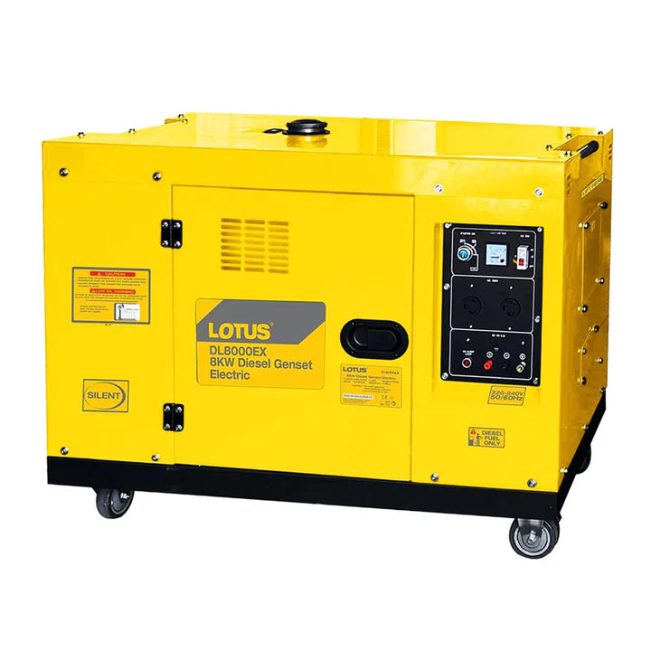 Lotus DL8000EX Diesel Generator 8KW - ToolsSavvy.ph