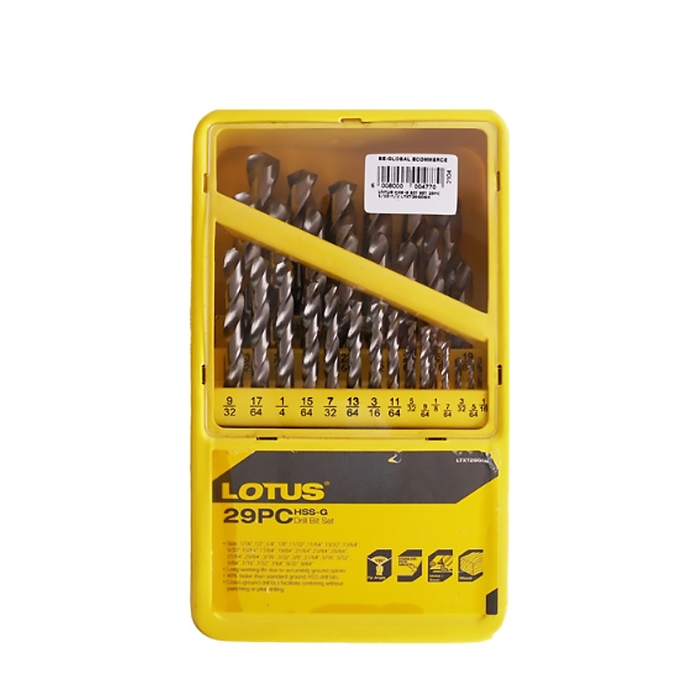 Lotus HSS-G Drill Bit Set - ToolsSavvy.ph