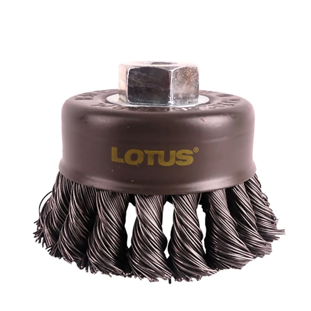 Lotus LTXT Cup Brush Twisted 3" - ToolsSavvy.ph